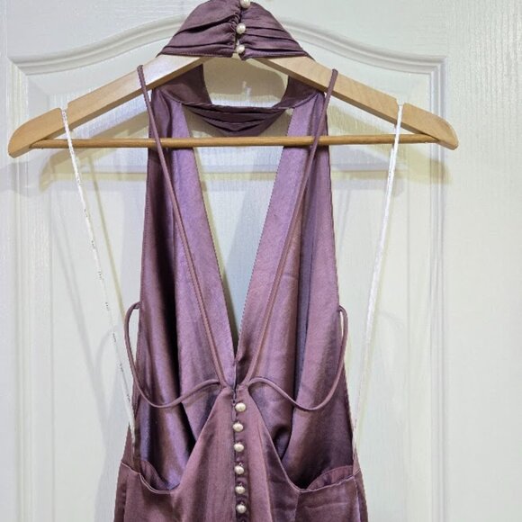 NWT ELLIATT Faith Maxi Dress Mauve Size S - Picture 8 of 16